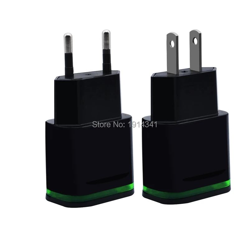 SZAICHGSI 1000 шт. 5 в 2A умный светодиодный свет 2 порта USB зарядное устройство Быстрый Настенный адаптер Зарядник для iPhone 5 6 7 4 сотового телефона