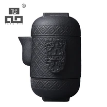 TANGPIN Японский керамический заварочный чайник gaiwan чайная чашка из фарфора набор чайников портативный дорожный чайный набор