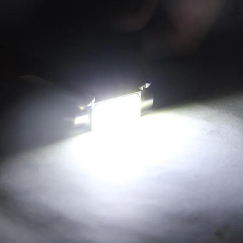 10 шт. СВЕТОДИОДНЫЙ грузовик 24 в авто lichtkoepel Festoen COB 12 чипов 36 мм 39 41 C5W C10W Interieur Licht