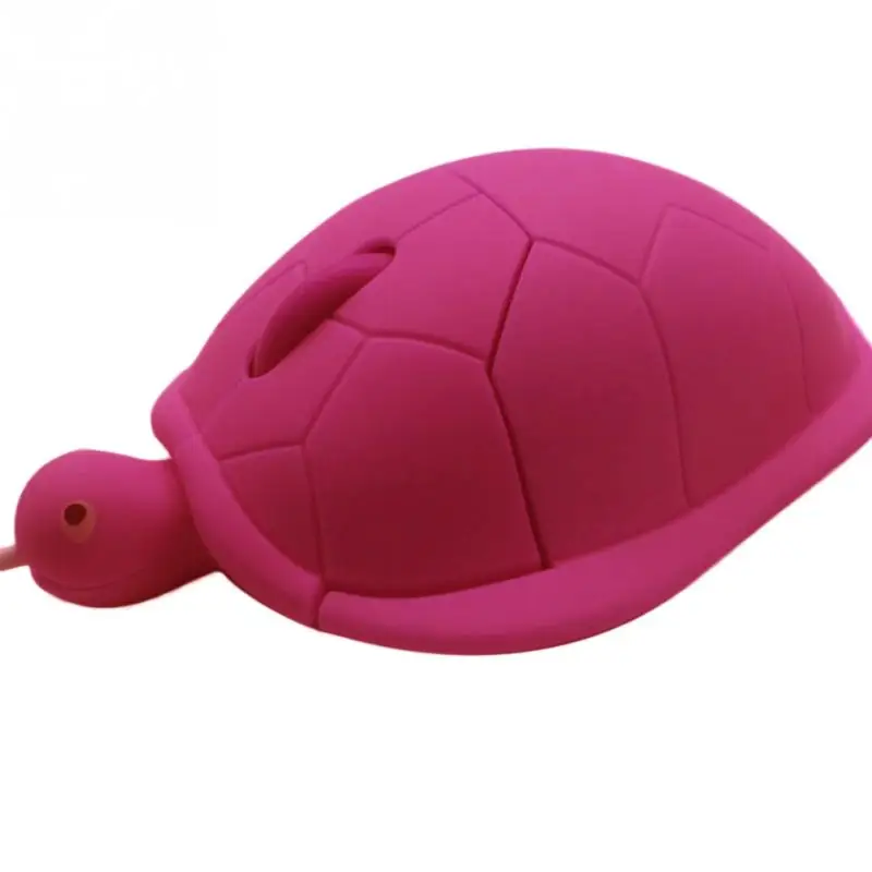 Симпатичная Проводная usb-мышь с животными 3D Черепаха оптическая мышь для компьютера ПК мини Pro морская черепаха игровая мышь