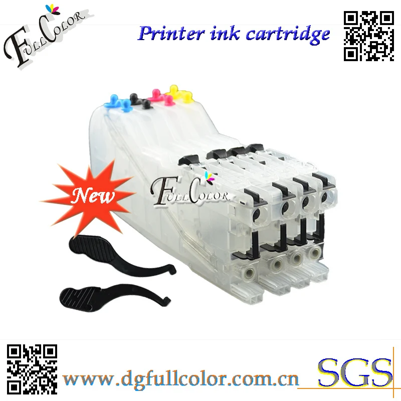Free Shipping LC103 LC105 LC107 Refillable Ink Cartridge For MFC J4410DW,MFC J4510DW,MFC J4610DW