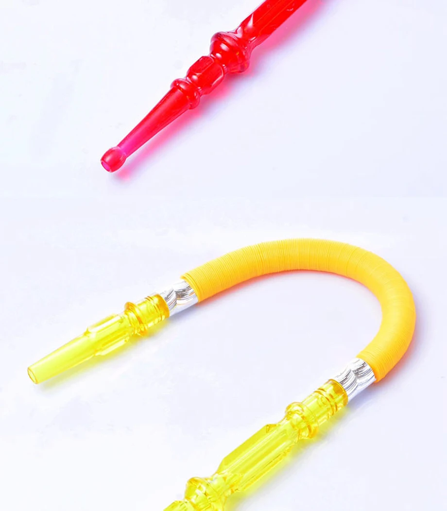 2 PCS Portable Arab Hookah Telescopic 2m Hookah Hose,Free Stretching And Shrinking Chicha Narguile Shisha Pipe Accessories