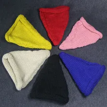 Зимние трикотажные шапки с маленьким острым носком зимние трикотажные изделия шапка женская шапка ведьмы