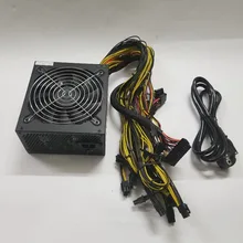 ETH ZCASH MINER Gold POWER KENWEI 1800 Вт с кабелем питания ETH miner источник питания для R9 380/390 RX 470/480 RX 570/580 6 GPU карт