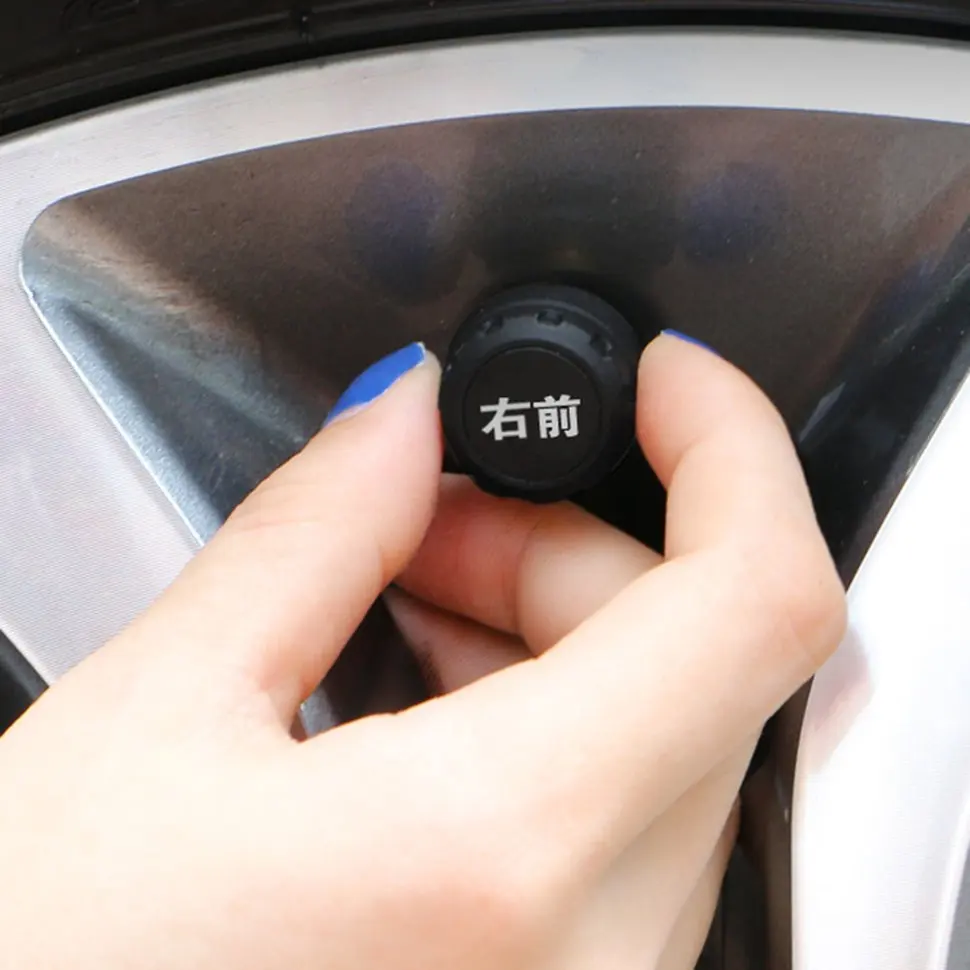 

2x4pcs Wireless Bluetooth Tire Pressure Monitoring System External Sensor