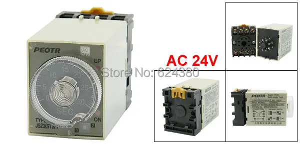 Time Relay AH3-NA AH3-NB AH3-NC AH3-ND AH3-NE On-Delay Timer Time Relay Switch 8Pin 12V/24V/36V/48V/110V/220V/380V NWPNLXEA(AH3-NB,220V