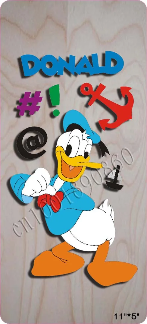 

Donald Duck & Wooden Die Fits MY , New