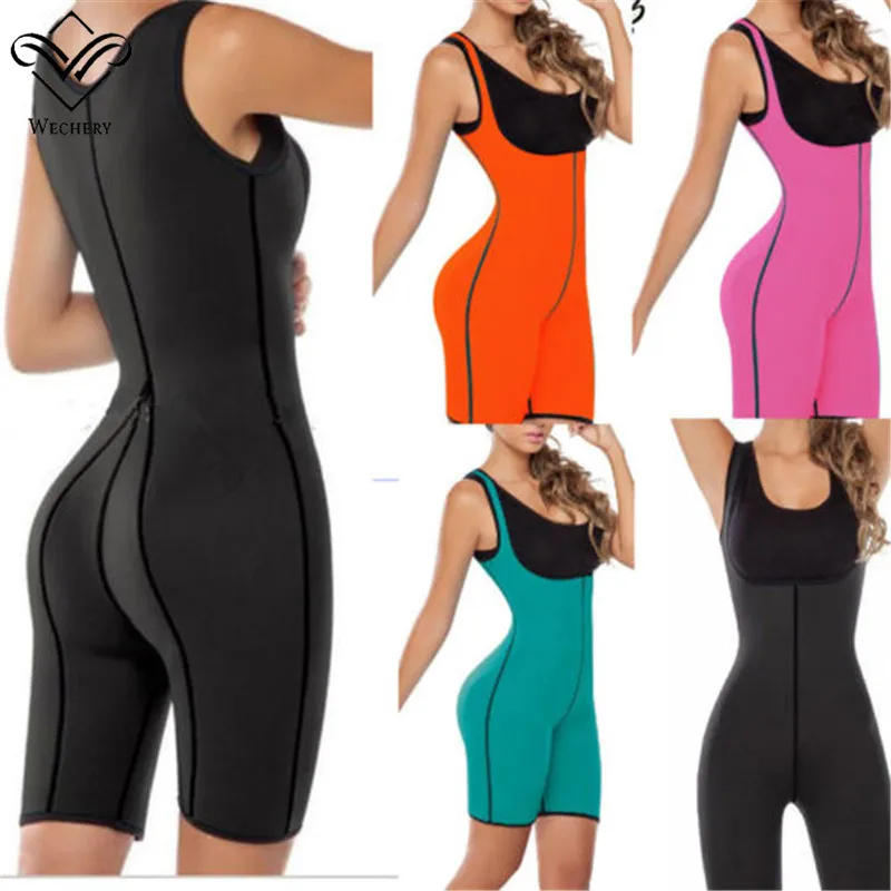 Wechery Waist Trainer Corsets for Sweat Neoprene Shaperwear Full Body