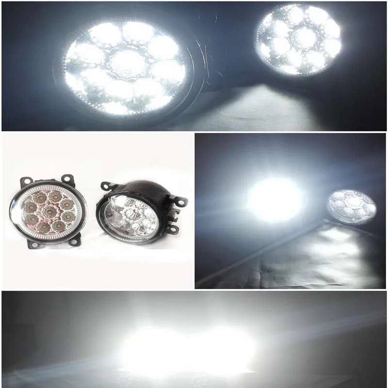 

Fog Lamp Assembly Refit Fog Light For mitsubishi L200 2005/06/07/08/09/10/11/12 Car styling Led Fog Light 1set