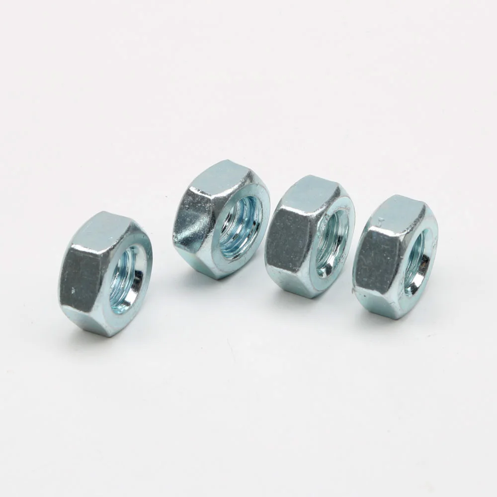 

100 pcs/lot Metric thread DIN934 M4 304 Stainless Steel Hex Nuts