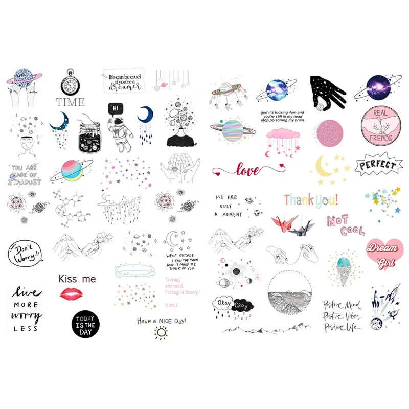 1 Pcs Cartoon Garden Flower Precut Scrapbook Label Aesthetic Stickers Cute Stationery Back To School Supplies Calendar Aliexpress