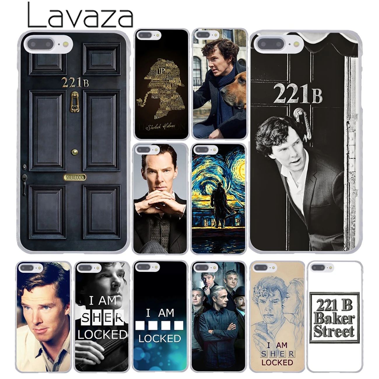 Lavaza 221B i am Sherlock Holmes Sherlocked Популярный Жесткий чехол для телефона iPhone XR XS X 11 Pro Max 10 7 8