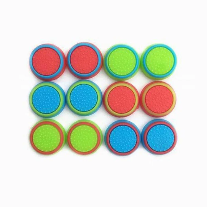 4pcs Thumb Stick Grip Caps Thumbstick Joystick Cover Case For Sony PlayStation Dualshock 3/4 PS3 PS4 Xbox One 360 Controller | Электроника