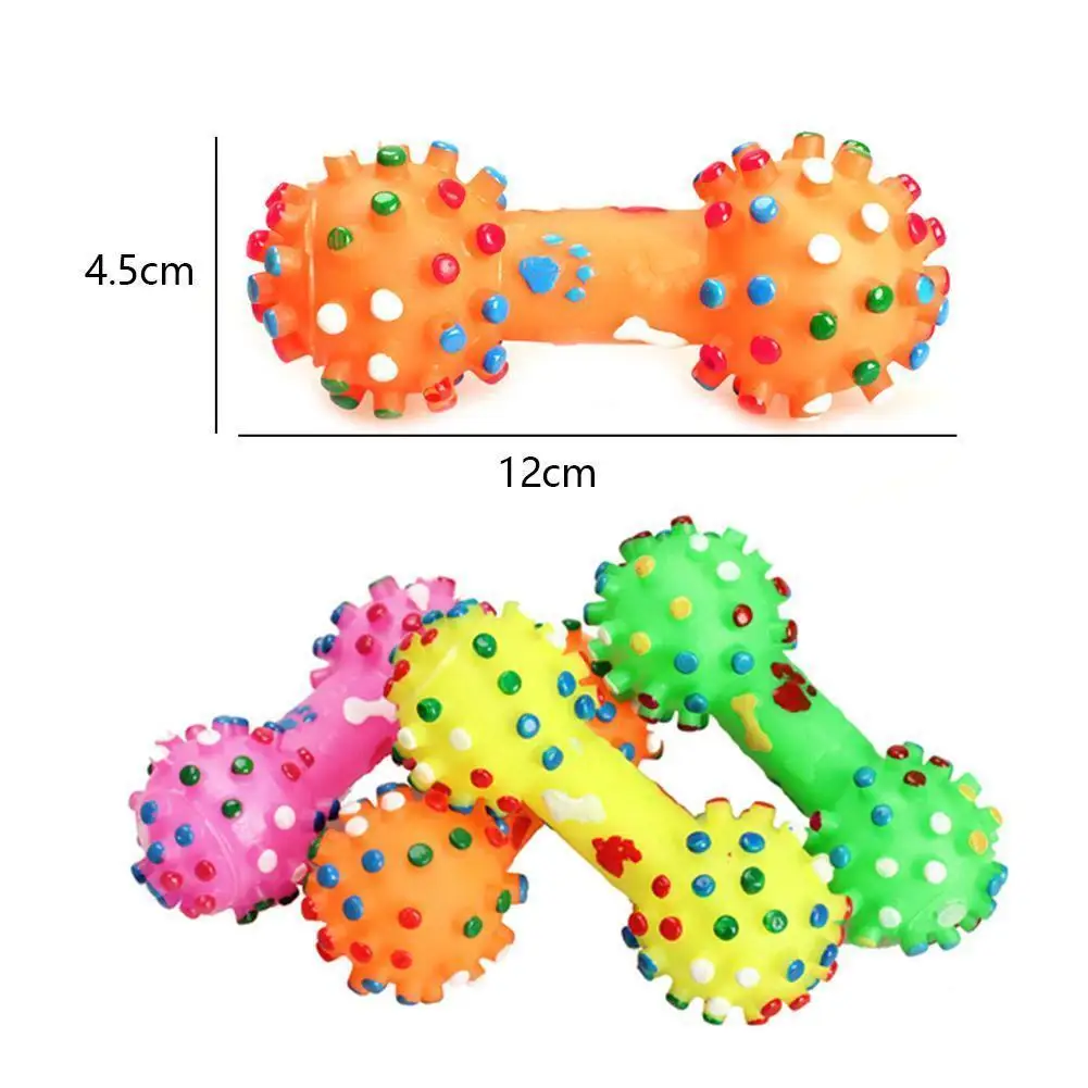 12CM Big Bone Pet Dog Puppy Rubber Dental Teeth Chew Bone Play Training Fetch Fun Toys Hot sale 2016