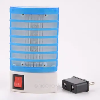 

Garden Practical Mosquito Lamp LED Mosquito Repeller Socket Mosquito-killing Fly Bug Insect Trap Night Lamps 220V EU/ US Plug