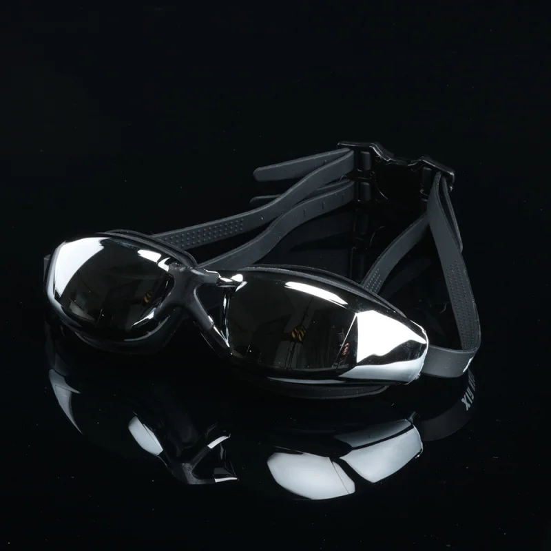 Очки для взрослых мужчин и женщин анти туман УФ Защита плавание ming очки профессиональные гальванические водонепроницаемые очки для плавания imsb - Цвет: B