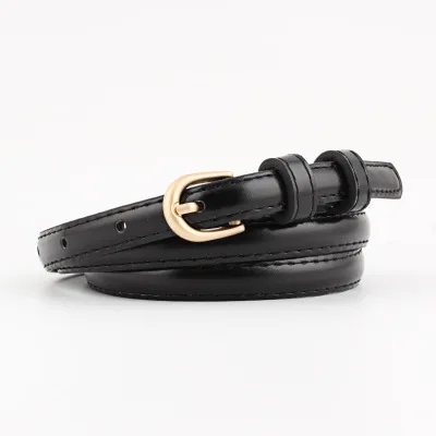 

Candy Color Women Belt Thin Pu Leather Belt Female Waist Belts for Women Dress Strap cinturon mujer ceinture femme cinto