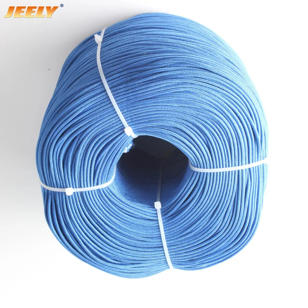 JEELY 2.1mm 500m Spectra UHMWPE Fiber Sleeve With Uhmwpe Fiber Core Marine Towing Rope Spectra