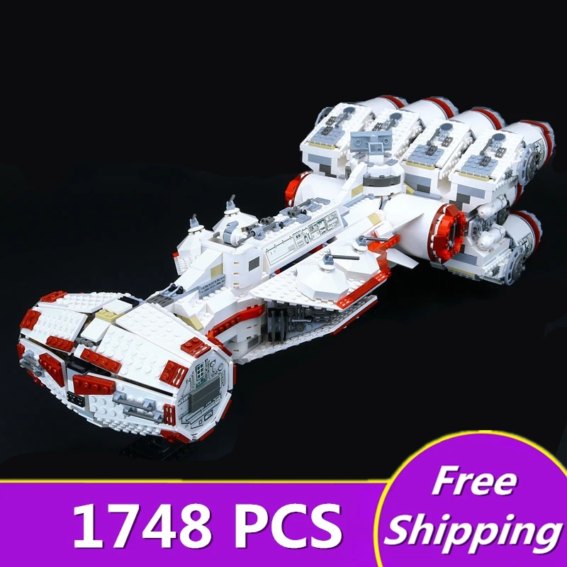 

Lepin 05046 Star 1748Pcs Series Wars The Tantive IV Blockade Runner 10019 Educational Building Blcoks Bricks Toys for Boy's DIY
