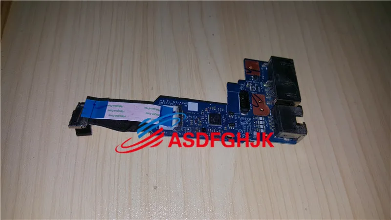 

FOR Lenovo FOR ThinkPad Edge E431 DC Power Jack Ethernet Port Circuit Board Ns-a042 100% TESED OK