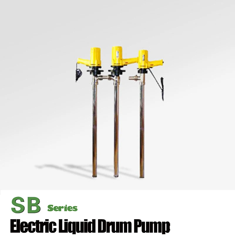 SB 2 1 110L/Min AC electric barrel pump chemical drum pump oil rotary