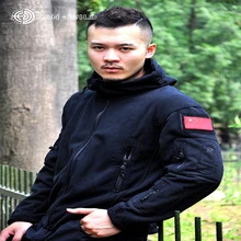 Популярная Высококачественная кожаная тактическая бегущая Военная тактическая куртка, водонепроницаемая ветрозащитная униформа