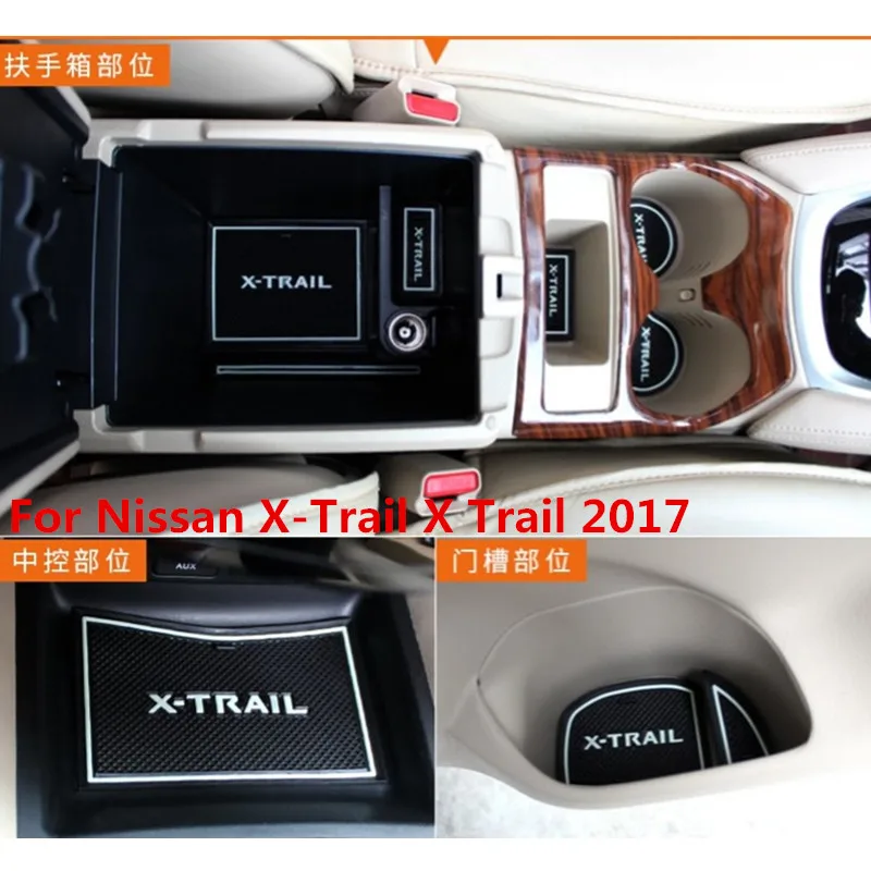 Нескользящие Коврики для Nissan X Trail T32 Rogue 2017|Хромирование| |