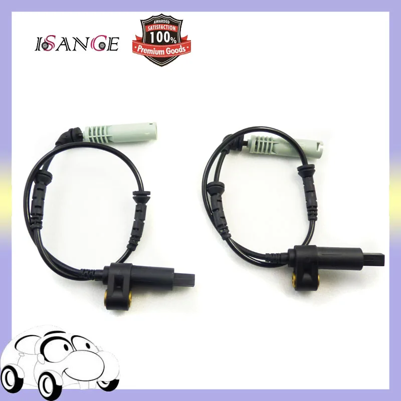 ISANCE Front Left Right ABS Wheel Speed Sensor Pair For BMW E46 316 318