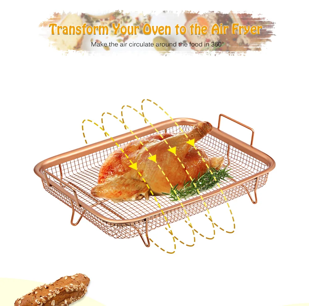 HC - CS801 Nonstick Crisper Tray Kitchen Tools 