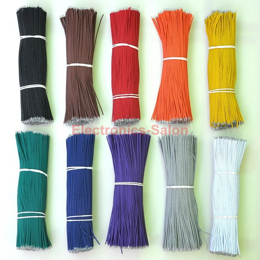 

( 100 pcs/lot ) 150mm/6" UL-1007 26AWG Wire, Cable, Ten Colors Selectable.