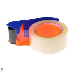 Простой и практичный уплотнения упаковки посылка пластик ролик 2 "Ширина клейкие ленты диспенсер для резки