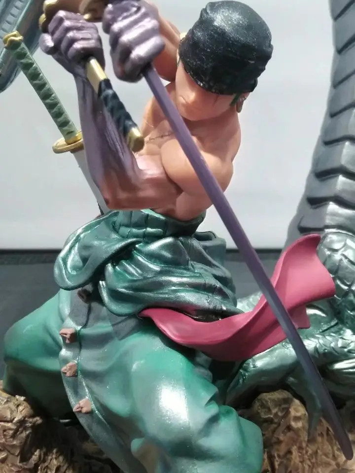 Аниме one piece GK Roronoa Зоро Дракон Боевая версия. ПВХ фигурка Коллекция Модель игрушки