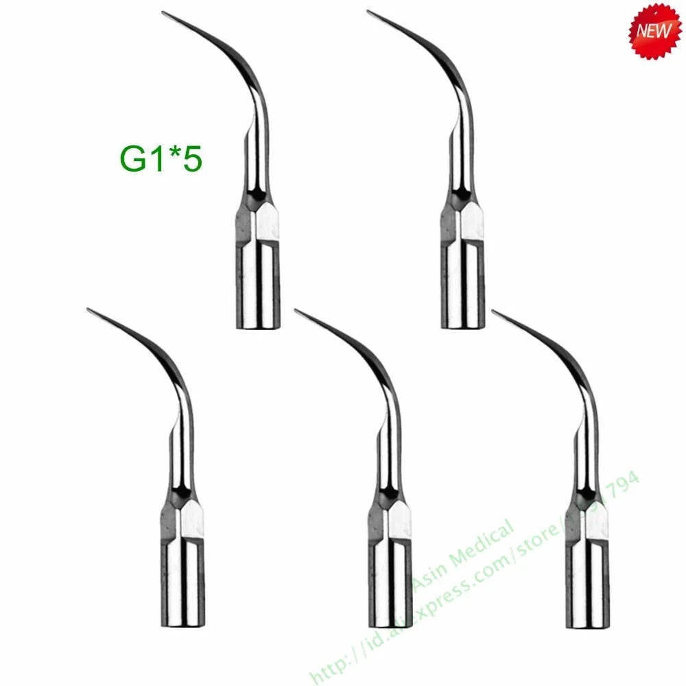 2018 5 pcs G1 Original woodpecker Dental Ultrasonic Scaler Tips scaling