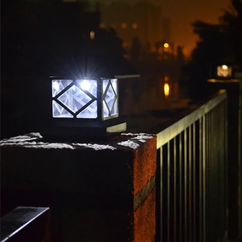 

LED Solar Wall Lights Pillar Lights Garden Wall Solar Lights