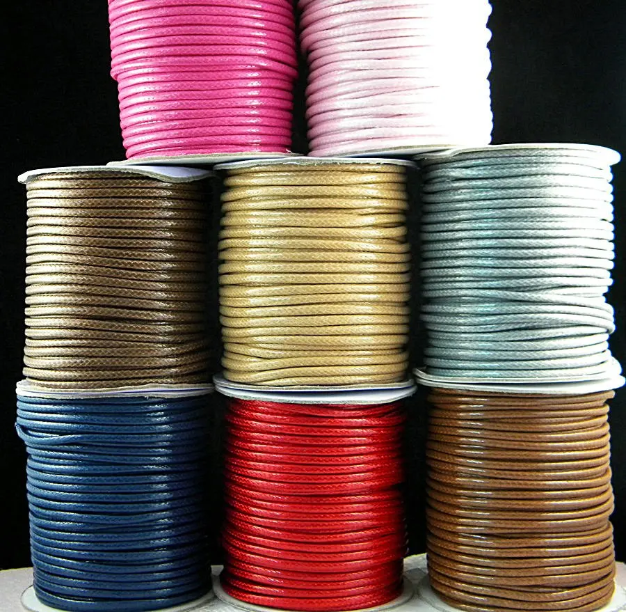 

100 Yards Korean Waxed Cord String Thread 3mm