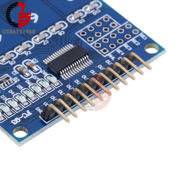2 4 V 5 TTP226 IC 8 клавиш цифровой Емкостный переключатель сенсорный модуль датчика для