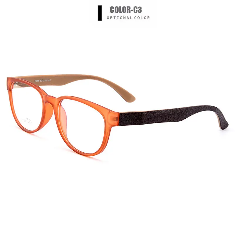 Gmei оптический Urltra-светильник TR90 полный обод женские оптические оправы для очков для девочек пластиковые очки для близорукости 8 цветов на выбор M1016 - Цвет оправы: C3