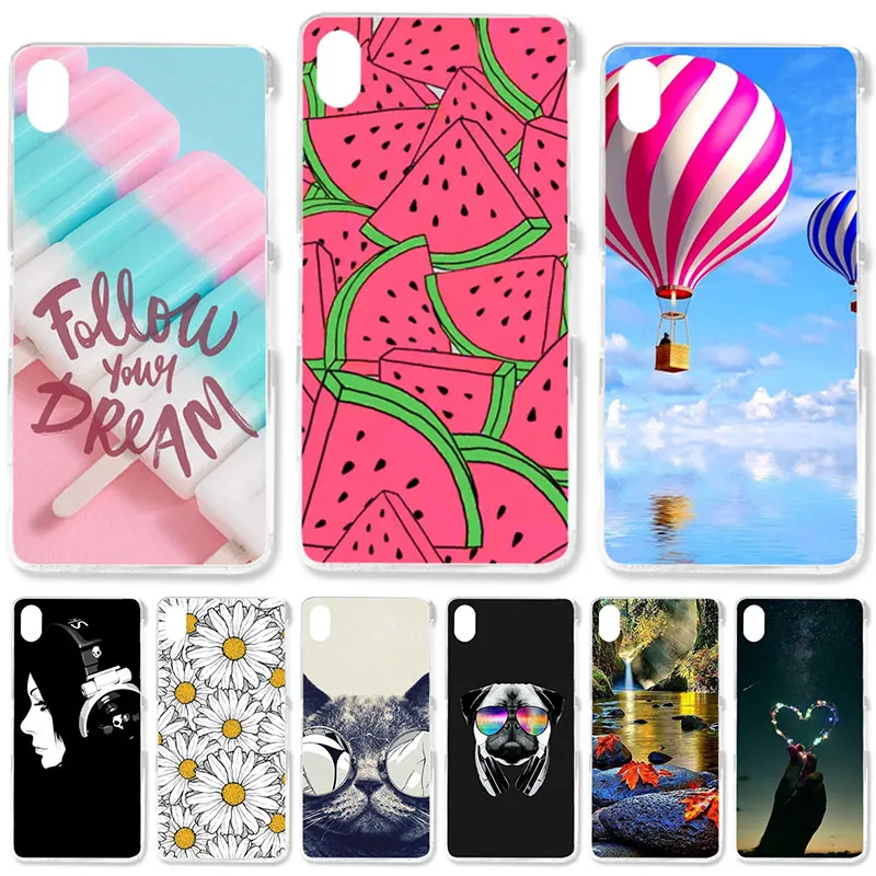 

TAOYUNXI Soft TPU Case For Sony Xperia Z2 Cases For Sony Z2 L50W C770X D6503 5.2 inch L50T D6502 D650 L50 DIY Painted Covers