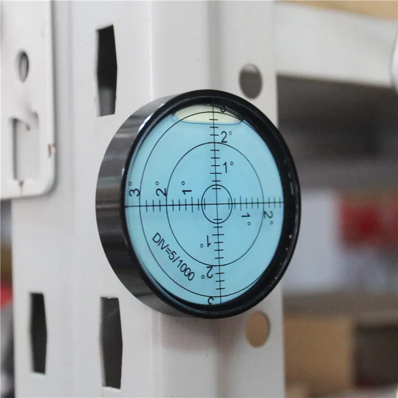 

HACCURY Metal mini Spirit Level Bubble Night Vision luminous magnetic Bubble level machine tool leveling tool