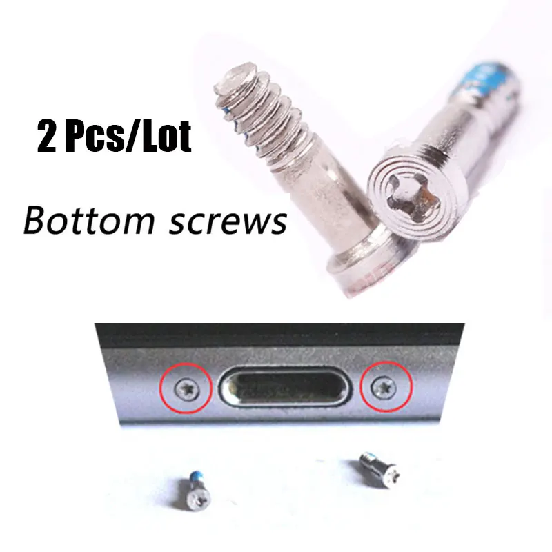 

2pcs/lot Bottom Screw Set For iPhone 6 6S 6Plus 6sPlus SE 5S 5C Screws Kit Repair Assembly Bolt Dock Connecter Replacement Parts