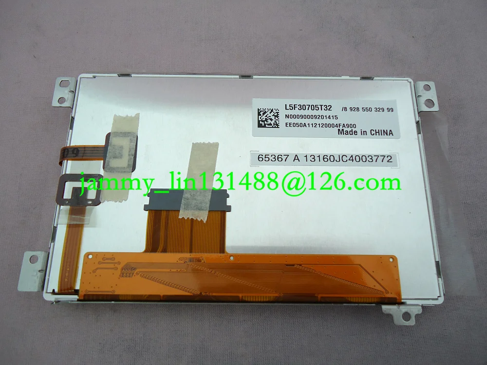 Новый 5 &quotЖК-дисплей L5F30872P00 L5F30872P02 L5F30705T24 с сенсорной панелью для VW RNS310 Skoda RNS 313/315
