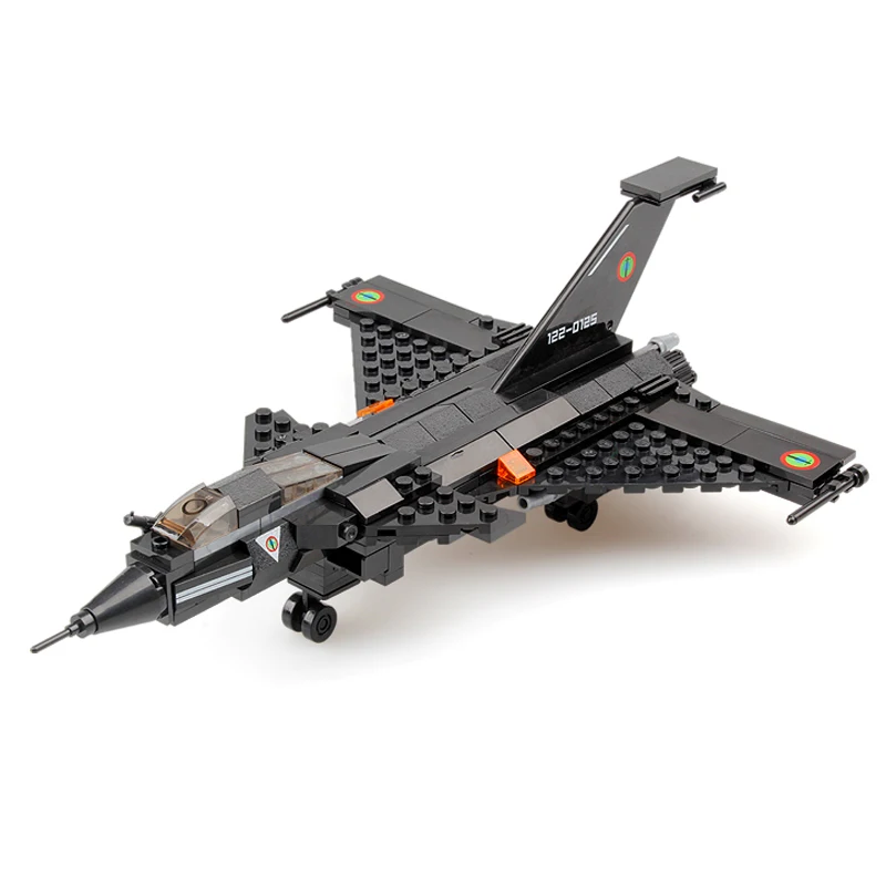 

Military Fighter Model Building Blocks Sets 191pcs SWAT Education DIY Kids Toys