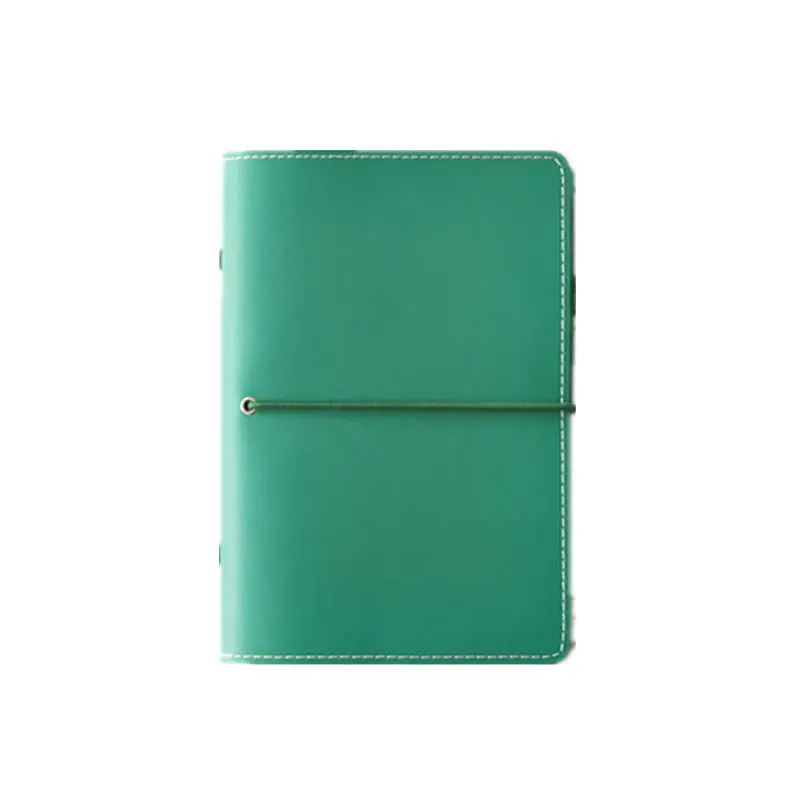 Yiwi A7 зеленый 6 рассыпчатых листьев спираль планировщик Binder Дневник Привязать