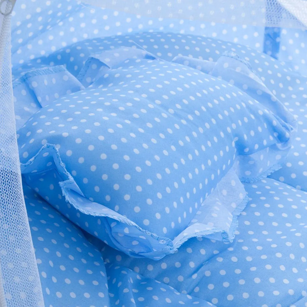 Foldable  Baby Bed Net With Pillow + Net 2pieces Set
