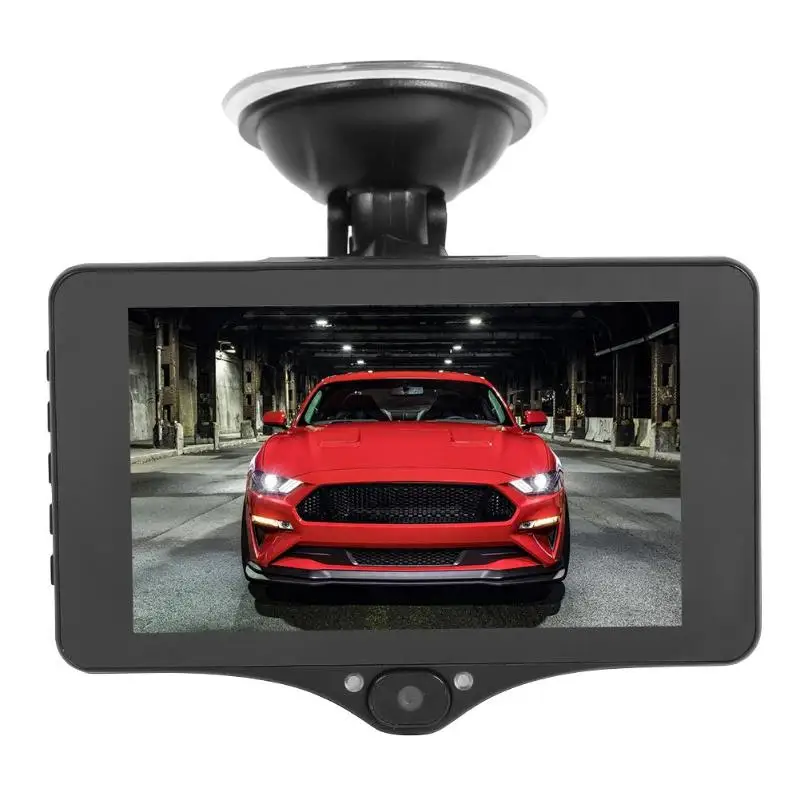 

VODOOL SE030 4" HD TN Screen Triple Lens 1080P Car DVR Camera Driving WDR G-sensor Night Vision Video Recorder Car Dash Camera