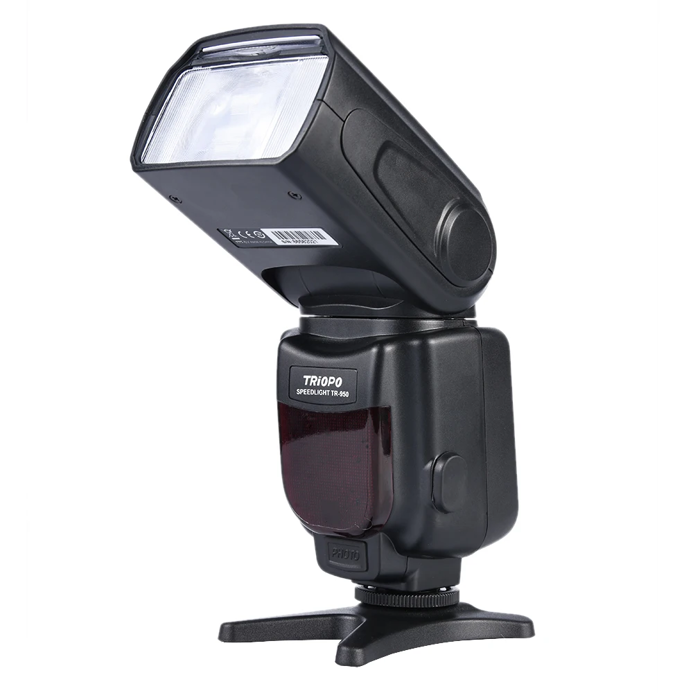 Triopo универсальная вспышка для Sony Pentax Fujifilm Olympus Nikon D5600 D500 Canon 800D 760D 750D 80D|triopo tr-950|flash