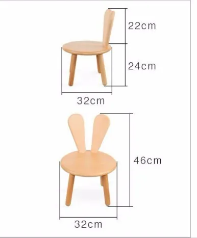 Детские стулья, детская мебель, сосна, твердый деревянный стул, детский стул, шезлонг enfant kinder stoel sillon infantil, современный, 32*32*46 см