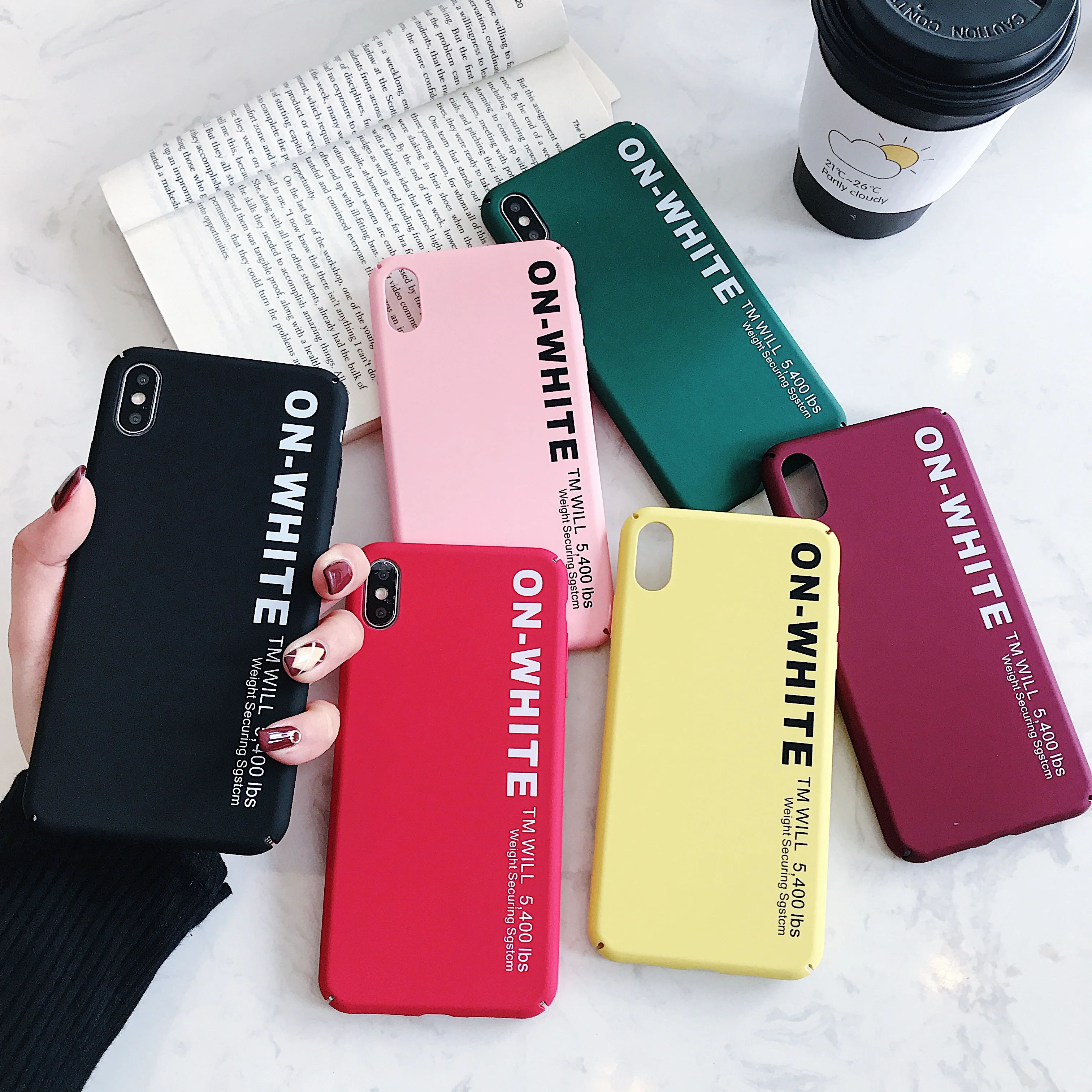 

RAXFLY Candy Color Case For Xiaomi Redmi Note 7 6 5 Anti-Fingerprint Phone Case For Xiaomi Mi 9 Se 8 Lite A1 A2 Back Cover