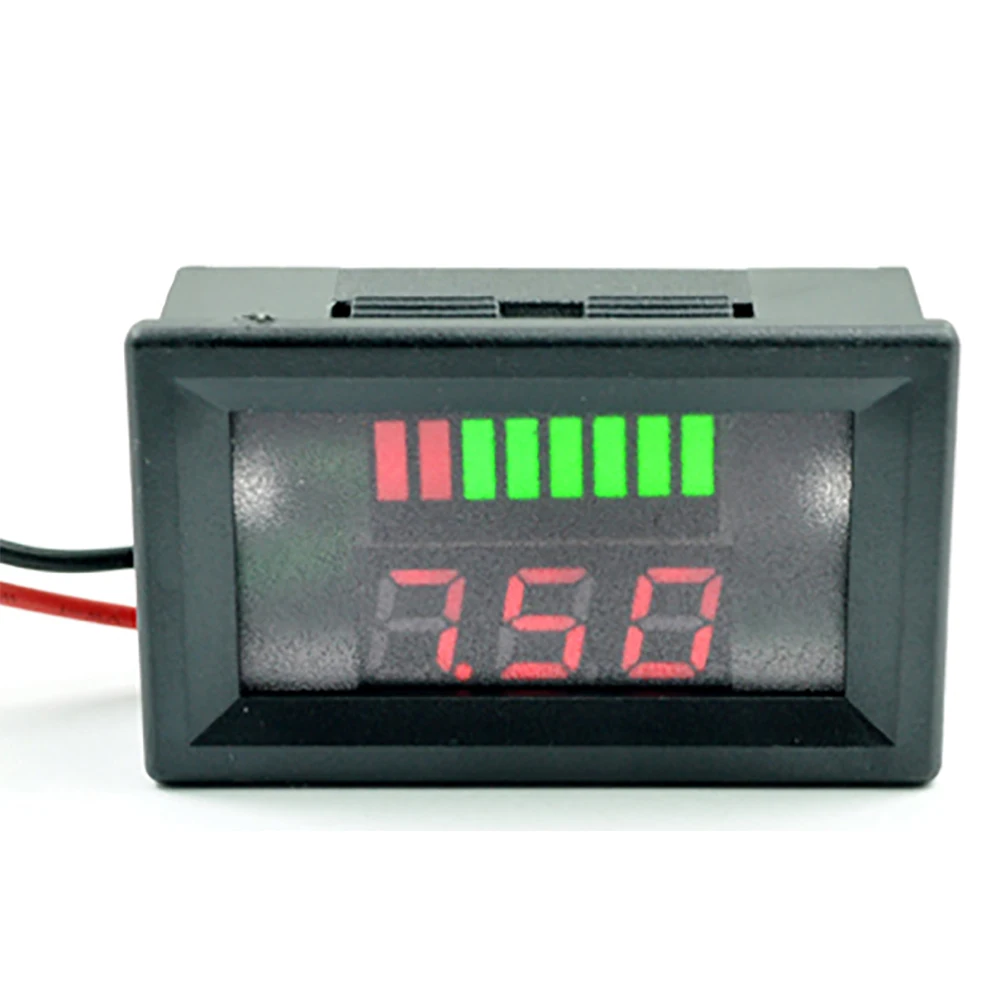 How To Build Led 12 Volt Lead Acid Battery Meter