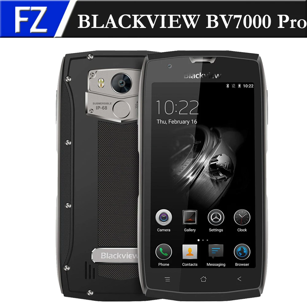 bilder für BLACKVIEW BV7000 Pro 5,0 "FHD MTK6750T octa-core Android 6.0 4G Telefon 13MP CAM 4 GB RAM 64 GB ROM IP68 Typ C bilder für BLACKVIEW BV7000 Pro 5,0 "FHD MTK6750T octa-core Android 6.0 4G Telefon 13MP CAM 4 GB RAM 64 GB ROM IP68 Typ C